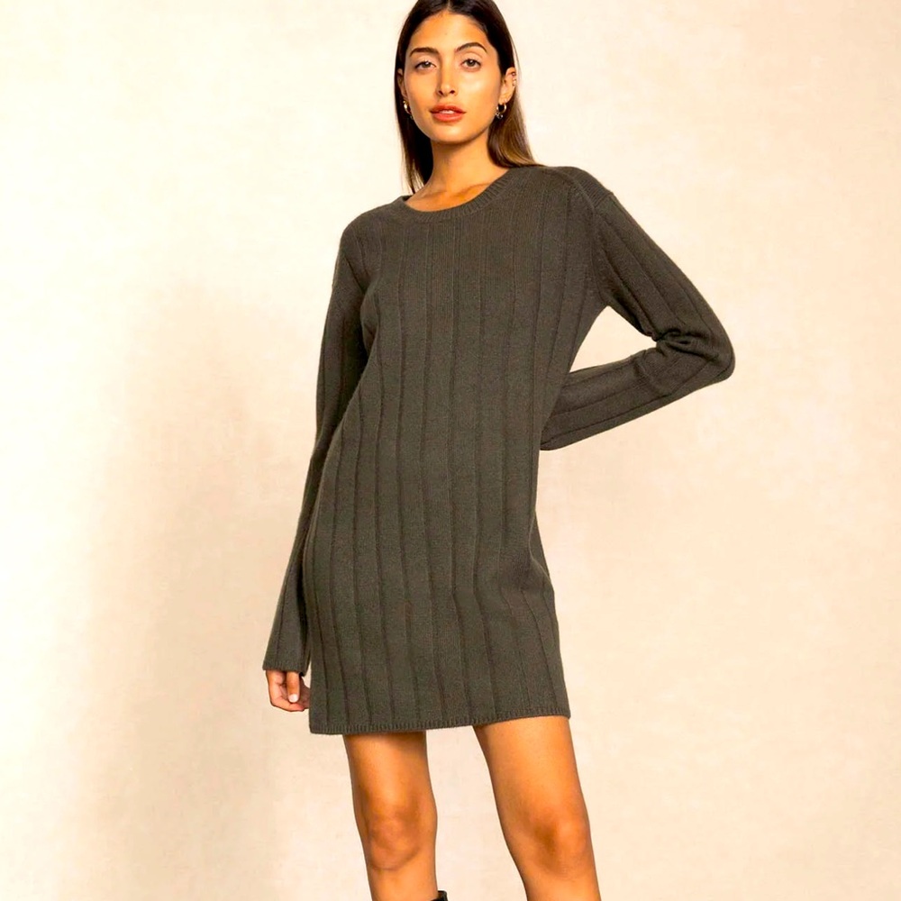 ⚡️FINAL PRICE!⚡️Liv” Naked Cashmere Mini Dress. NEW W/Tags! SO LOVABLE!